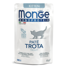 Вологий корм Monge Cat Monoprotein Kitten для кошенят з форе.. Вологий корм Monge Cat Monoprotein Kitten для кошенят з форе..