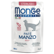 Вологий корм Monge Cat Monoprotein Sterilised для котів стер.. Вологий корм Monge Cat Monoprotein Sterilised для котів стер..