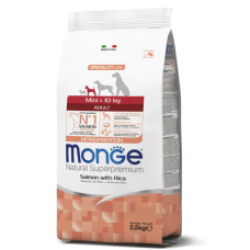 Сухий корм Monge Mini Adult для собак міні порід з лососем 2.. Сухий корм Monge Mini Adult для собак міні порід з лососем 2..