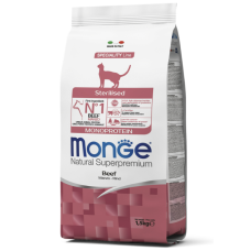 Сухий корм Monge Cat Monoprotein Sterilised для котів з ялов.. Сухий корм Monge Cat Monoprotein Sterilised для котів з ялов..