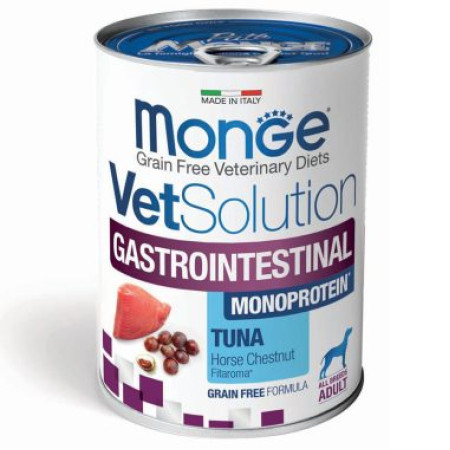 MONGE VetSolution Gastrointestinal 0,4кг Гастроінтестінал для собак MONGE VetSolution Gastrointestinal 0,4кг Гастроінтестінал для собак