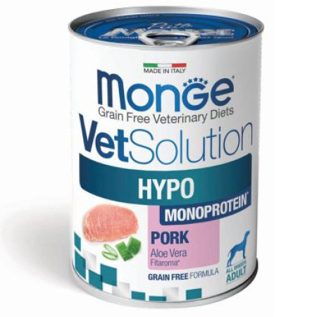 VetSolution Hypo Pork 0.4кг Гіпоаллергенний зі свининою для собак VetSolution Hypo Pork 0.4кг Гіпоаллергенний зі свининою для собак