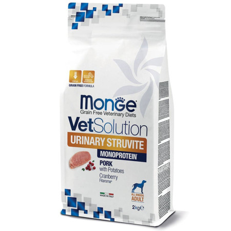 Monge VetSolution Urinary Struvite canine 12 кг дієтичний корм для собак Monge VetSolution Urinary Struvite canine 12 кг дієтичний корм для собак