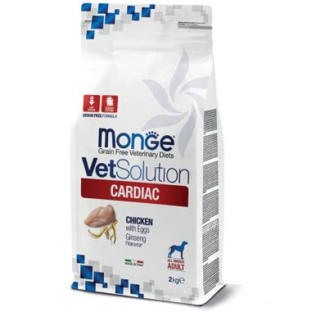 MONGE VETSOLUTION DOG cardiac 2кг MONGE VETSOLUTION DOG cardiac 2кг