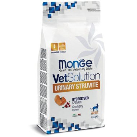 Monge VetSolution Cat Urinary Struvite дієта для кішок Урінарі Струвіт 1,5кг Monge VetSolution Cat Urinary Struvite дієта для кішок Урінарі Струвіт 1,5кг