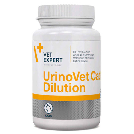 VetExpert (ВетЕксперт) UrinoVet Cat Dilution - Препарат для підкислення сечі котів з проблемами сечовивідних шляхів VetExpert (ВетЕксперт) UrinoVet Cat Dilution - Препарат для підкислення сечі котів з проблемами сечовивідних шляхів