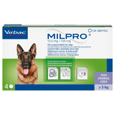 Мілпро (Milpro) для собак 5 – 25 кг, № 4.. Мілпро (Milpro) для собак 5 – 25 кг, № 4..